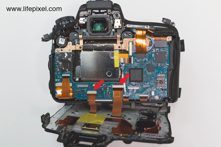 Nikon D750 infrared DIY tutorial step 9