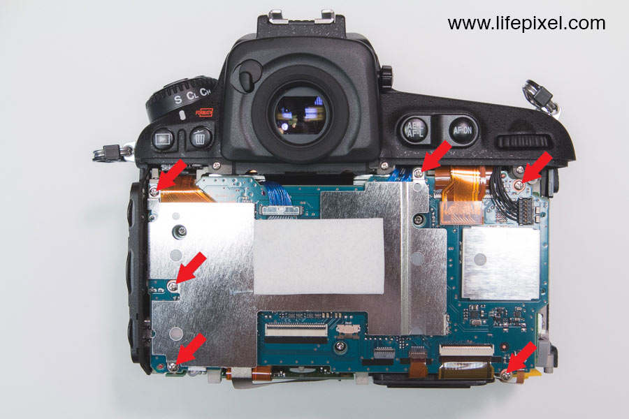Nikon D810 infrared DIY tutorial step 10