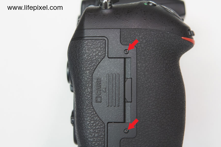Nikon D810 infrared DIY tutorial step 5