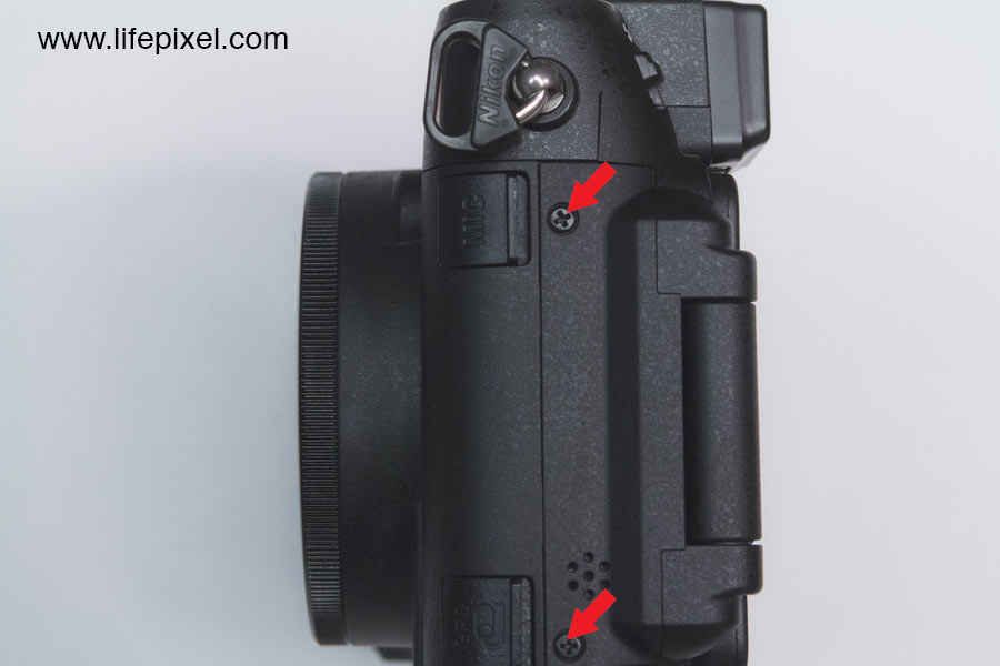 Nikon Coolpix P7800 infrared DIY tutorial step 4