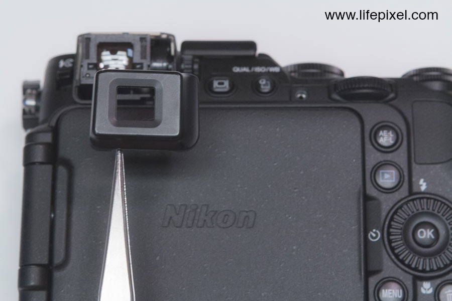 Nikon Coolpix P7800 infrared DIY tutorial step 7
