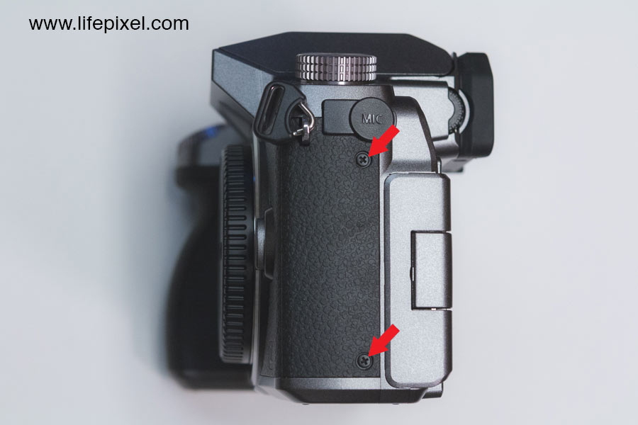 Panasonic Lumix G7 infrared DIY tutorial step 2