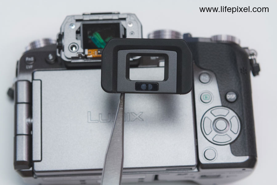 Panasonic Lumix G7 infrared DIY tutorial step 4
