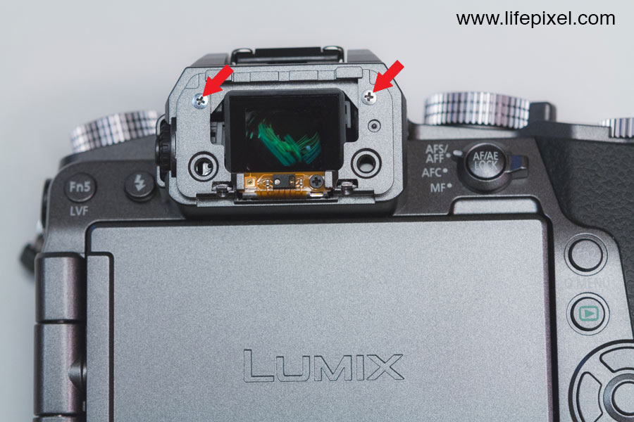 Panasonic Lumix G7 infrared DIY tutorial step 5