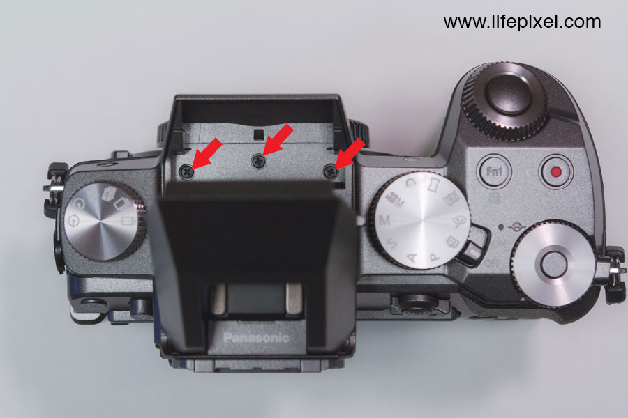 Panasonic Lumix G7 infrared DIY tutorial step 6
