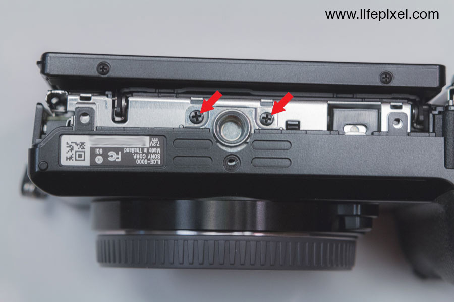 Sony A6000 infrared DIY tutorial step 10