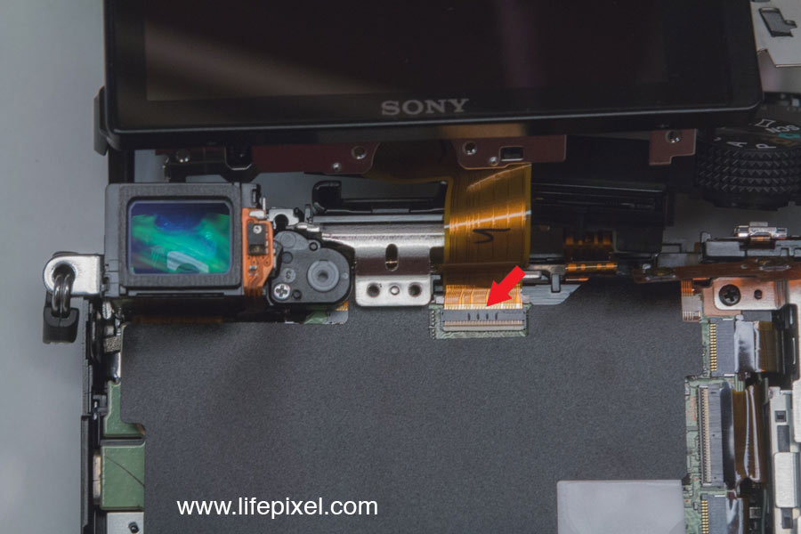 Sony A6000 infrared DIY tutorial step 13