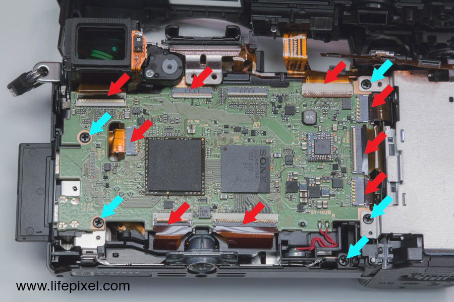 Sony A6000 infrared DIY tutorial step 15