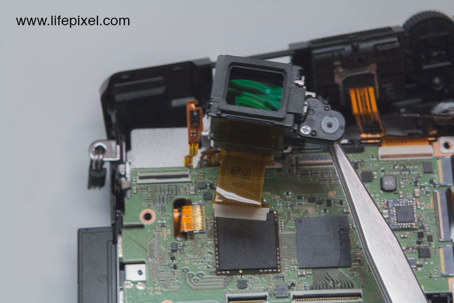 Sony A6000 infrared DIY tutorial step 16