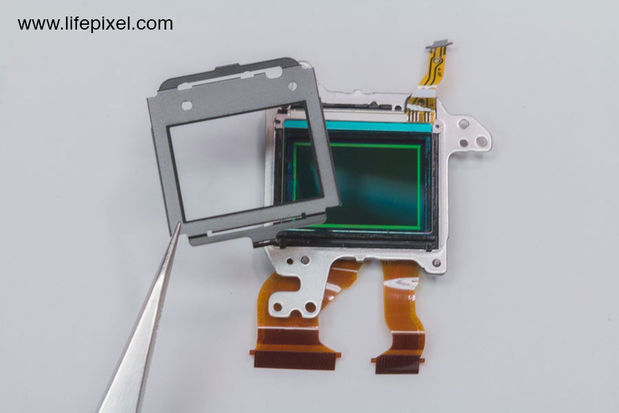 Sony A6000 infrared DIY tutorial step 25