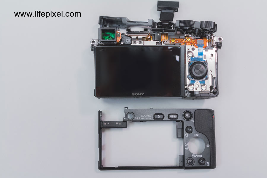 Sony A6000 infrared DIY tutorial step 7