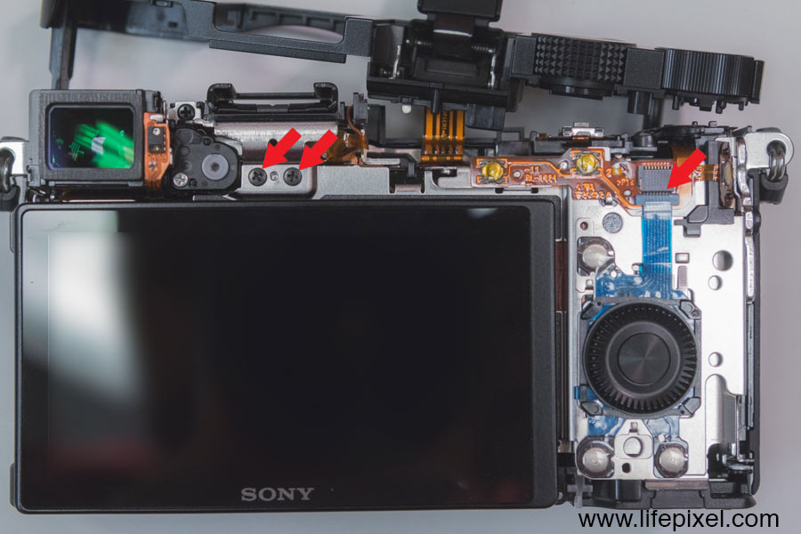 Sony A6000 infrared DIY tutorial step 8