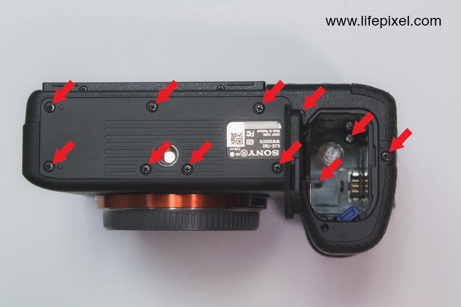 Sony A7mk2 infrared DIY tutorial step 1