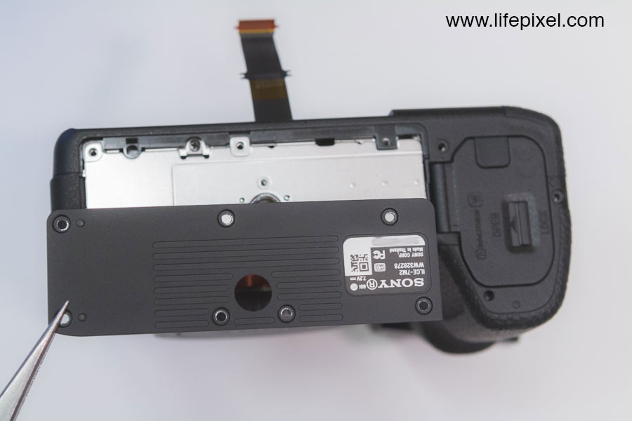 Sony A7mk2 infrared DIY tutorial step 10