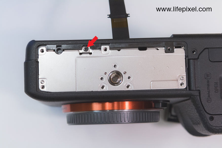 Sony A7mk2 infrared DIY tutorial step 11