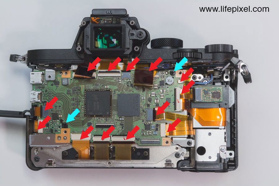 Sony A7mk2 infrared DIY tutorial step 23