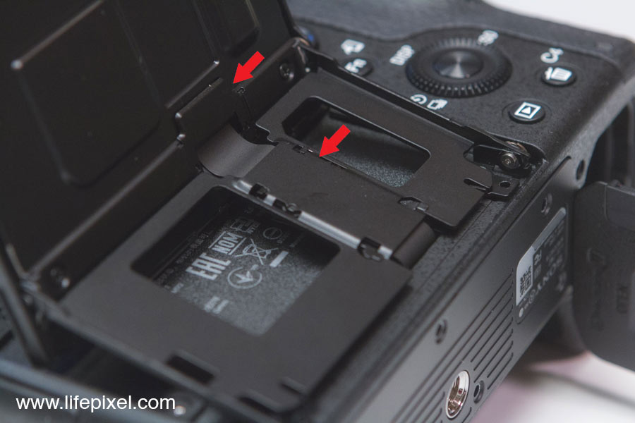 Sony A7mk2 infrared DIY tutorial step 3