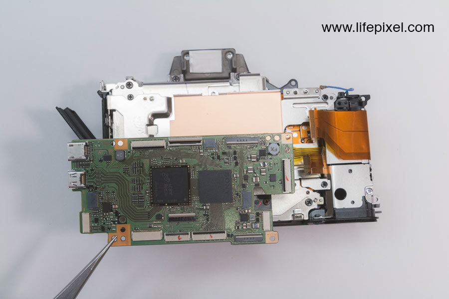 Sony A7mk2 infrared DIY tutorial step 30