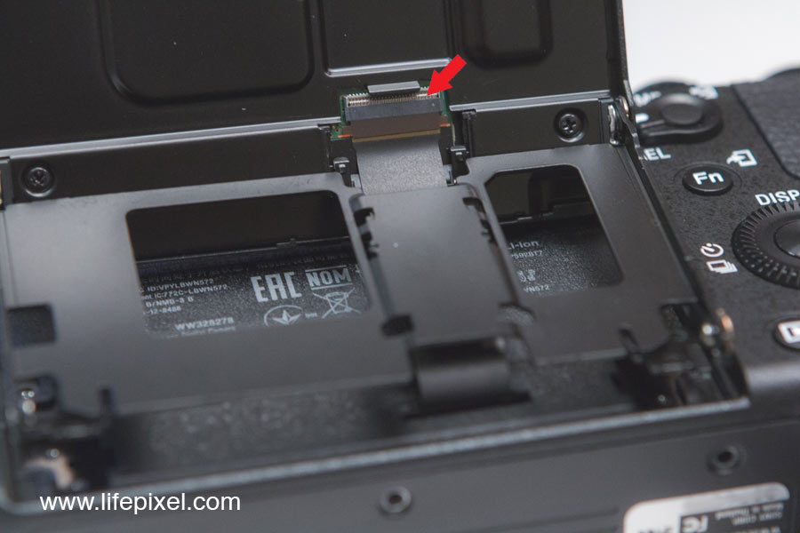 Sony A7mk2 infrared DIY tutorial step 5