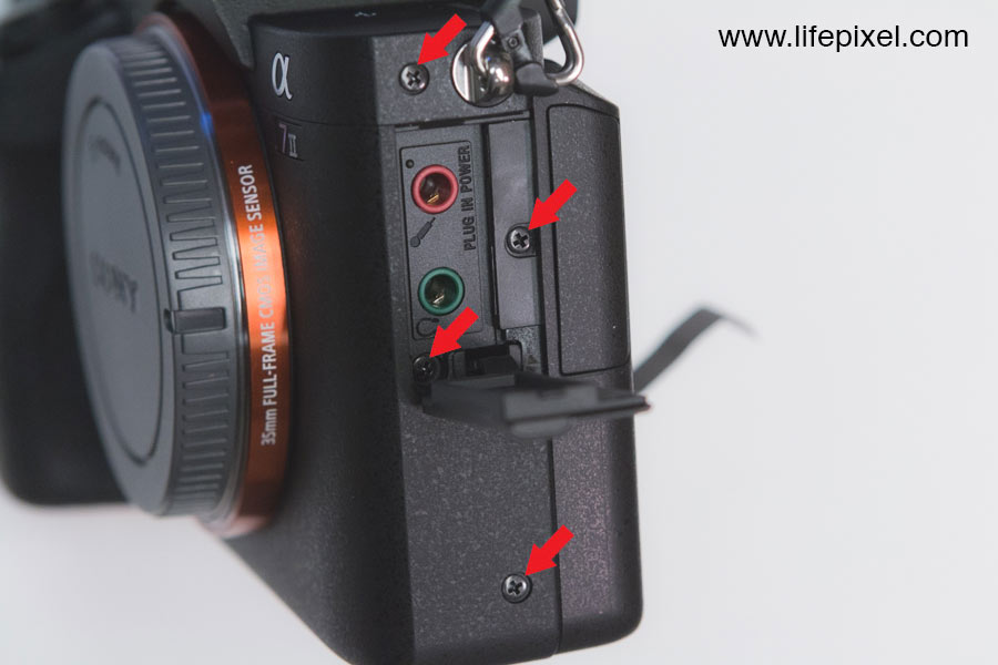 Sony A7mk2 infrared DIY tutorial step 8