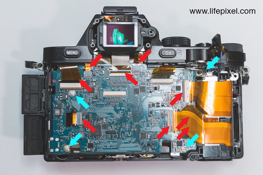 Sony a7R infrared DIY tutorial step 15