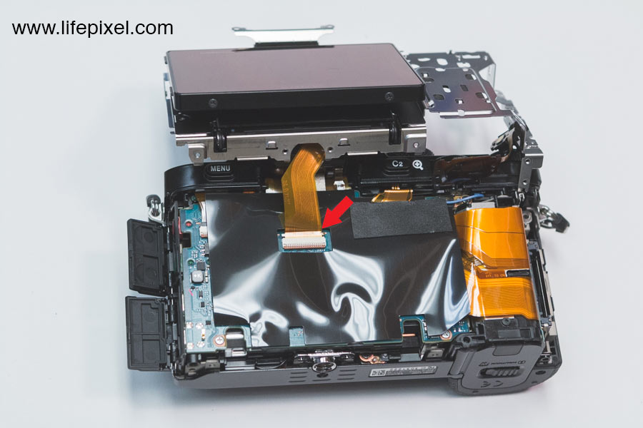 Sony A7S infrared DIY tutorial step 11