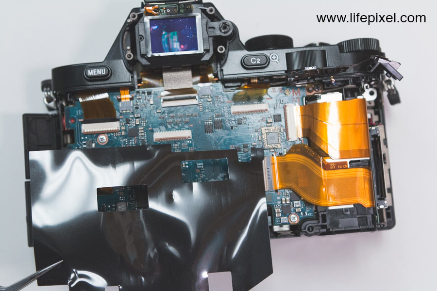 Sony A7S infrared DIY tutorial step 14