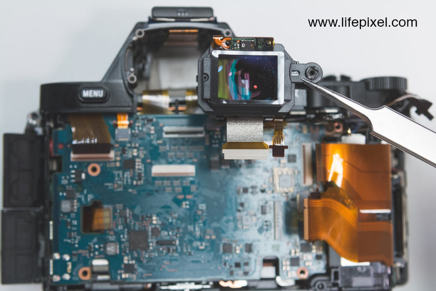 Sony A7S infrared DIY tutorial step 16