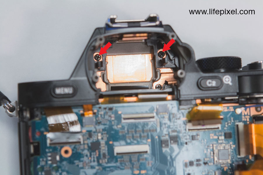 Sony A7S infrared DIY tutorial step 17