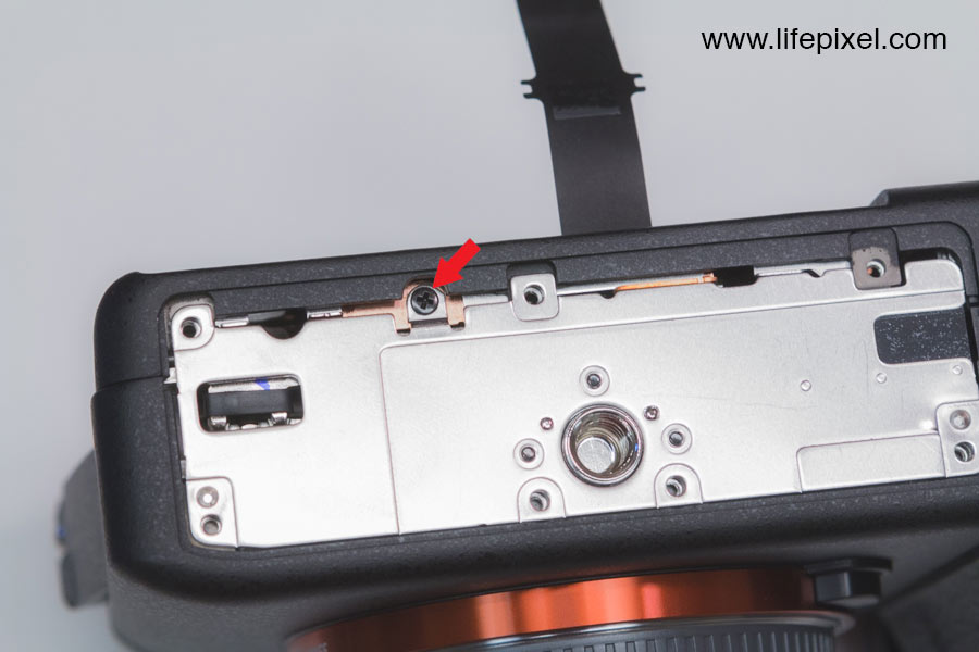 Sony A7Smk2 infrared DIY tutorial step 11