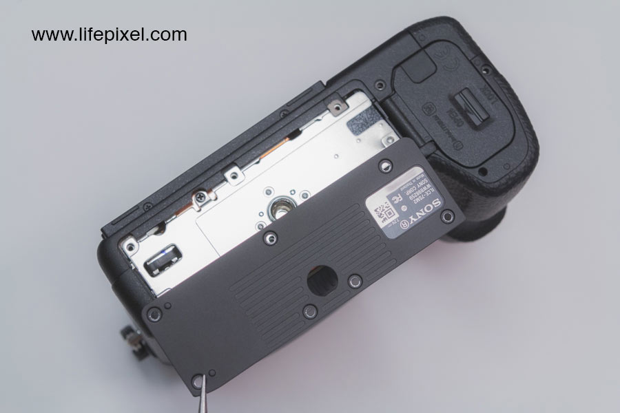 Sony A7Smk2 infrared DIY tutorial step 2