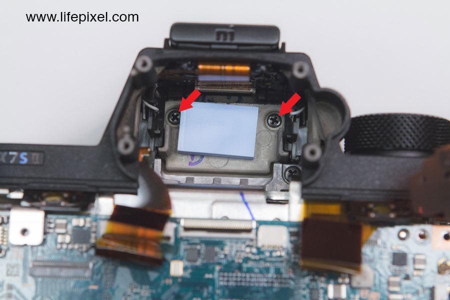 Sony A7Smk2 infrared DIY tutorial step 26