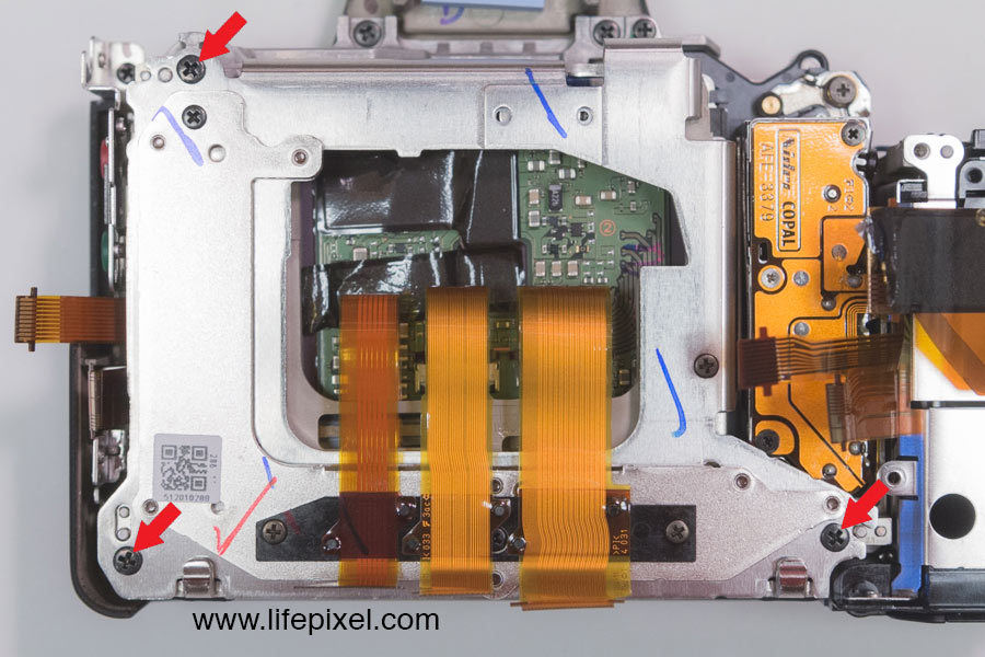 Sony A7Smk2 infrared DIY tutorial step 37