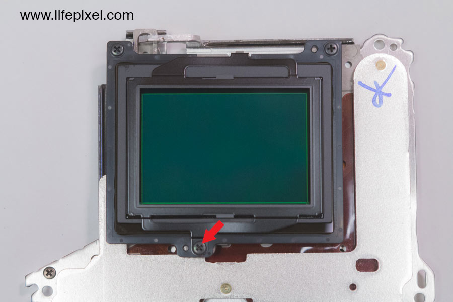 Sony A7Smk2 infrared DIY tutorial step 38