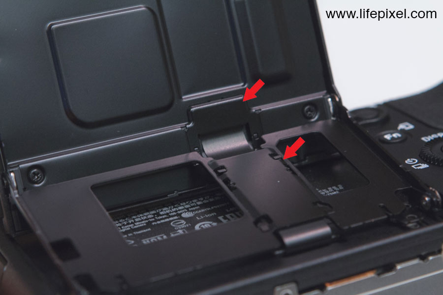 Sony A7Smk2 infrared DIY tutorial step 6
