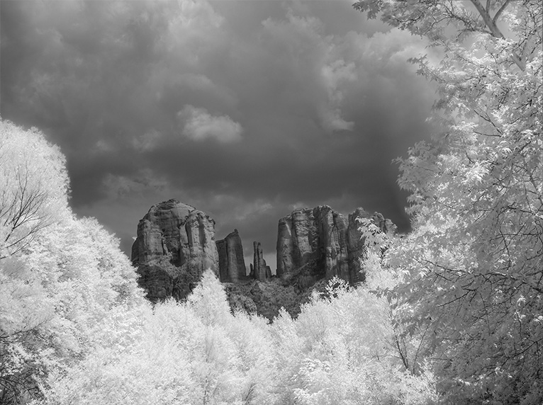 cathdral rock image processed bob coates photography