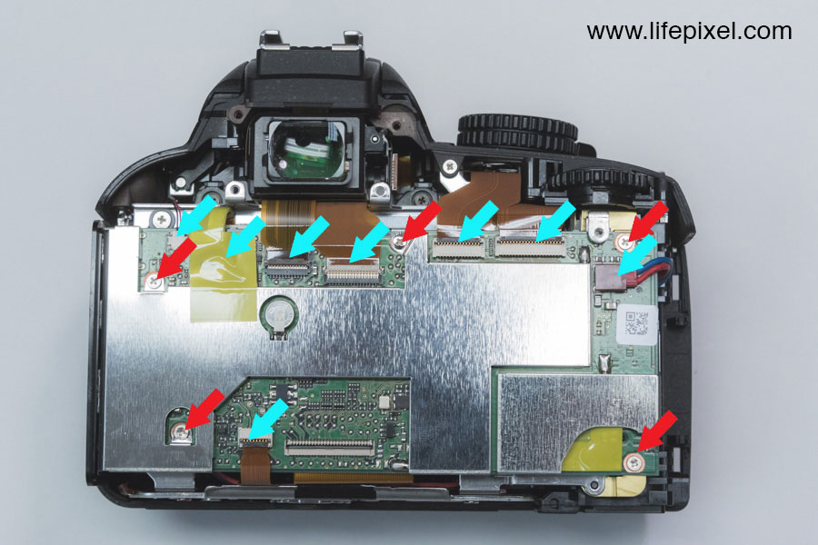 Nikon D3100 infrared DIY tutorial step 10