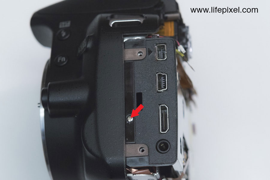 Nikon D3100 infrared DIY tutorial step 11