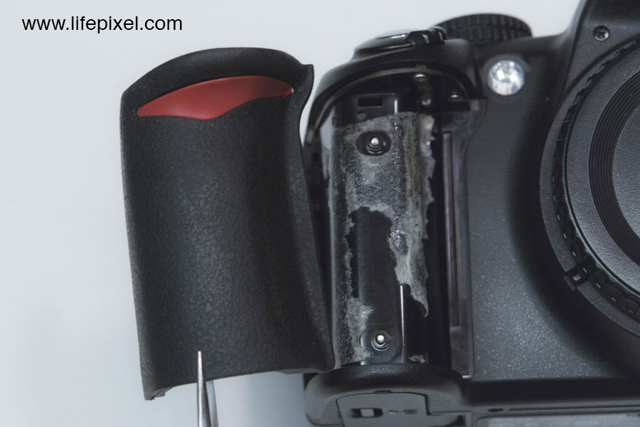 Nikon D3100 infrared DIY tutorial step 5