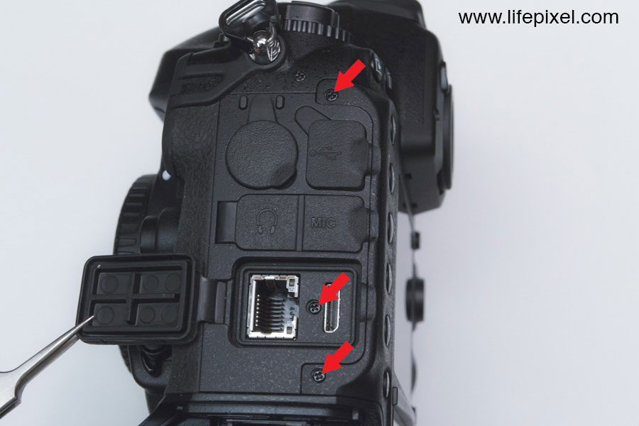 Nikon D4s infrared DIY tutorial step 2