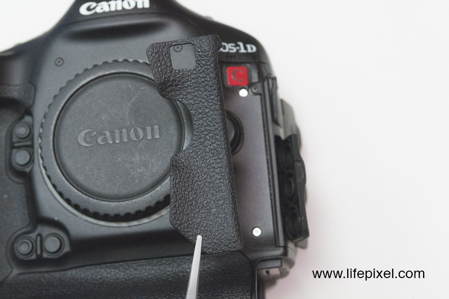 Canon 1D C infrared DIY tutorial step 4
