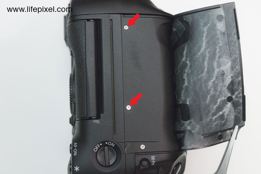 Canon 1D C infrared DIY tutorial step 8