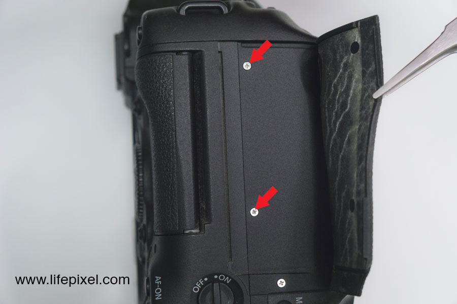 Canon 1D X infrared DIY tutorial step 6