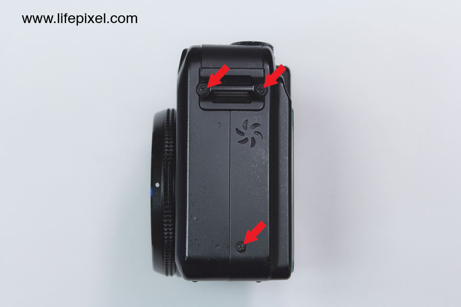 Canon PowerShot G10 infrared DIY tutorial step 3