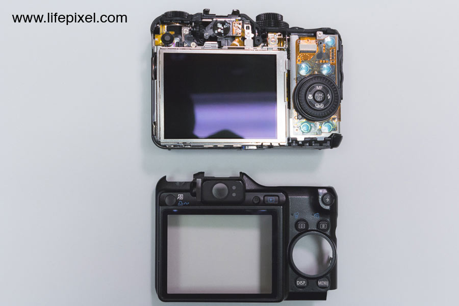 Canon PowerShot G10 infrared DIY tutorial step 5