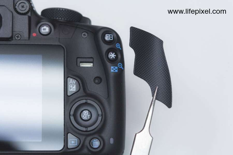 Canon SL1 infrared DIY tutorial step 1