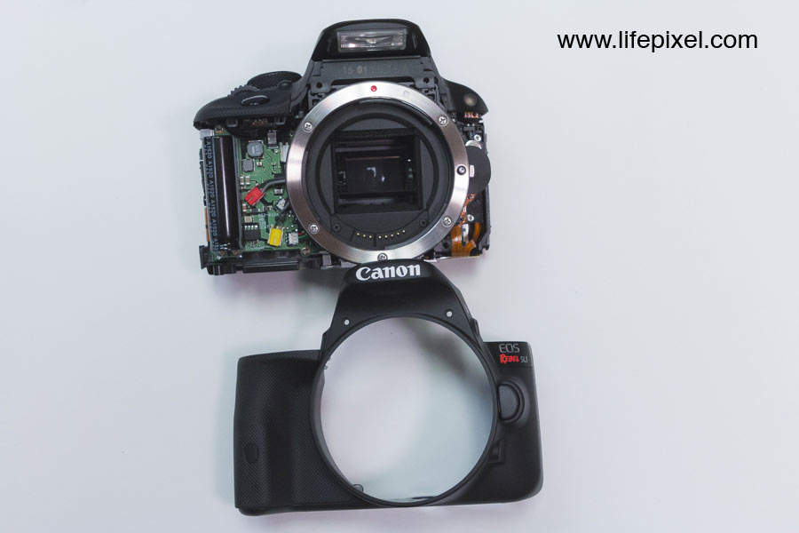 Canon SL1 infrared DIY tutorial step 10