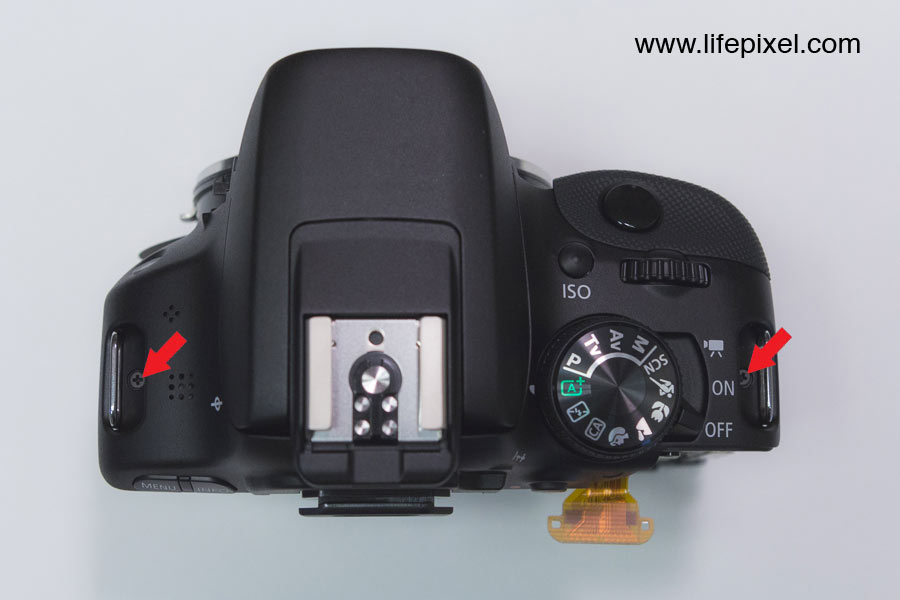 Canon SL1 infrared DIY tutorial step 11