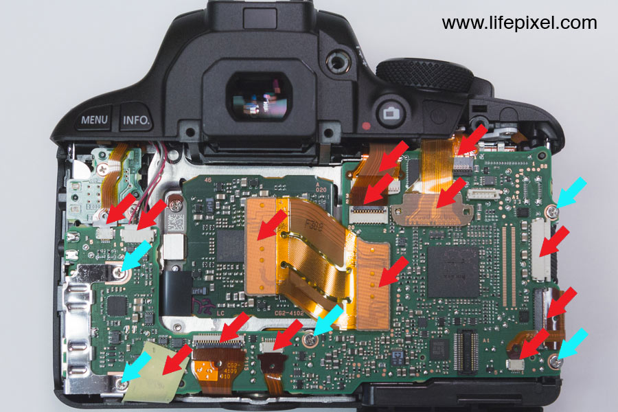 Canon SL1 infrared DIY tutorial step 8