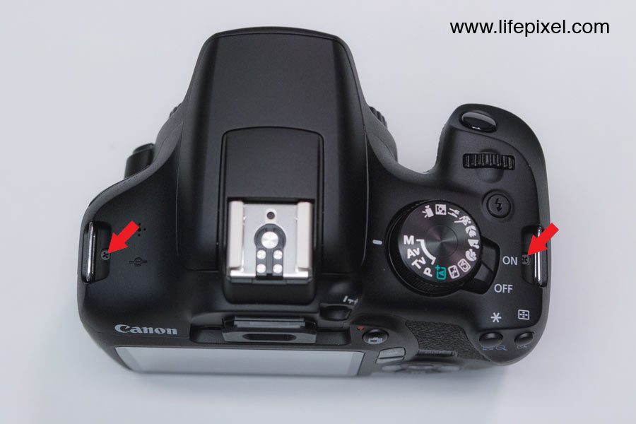 Canon T6 infrared DIY tutorial step 5